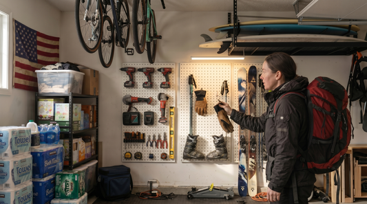 Garage Organization Ideas with Pegboard – Amoowis