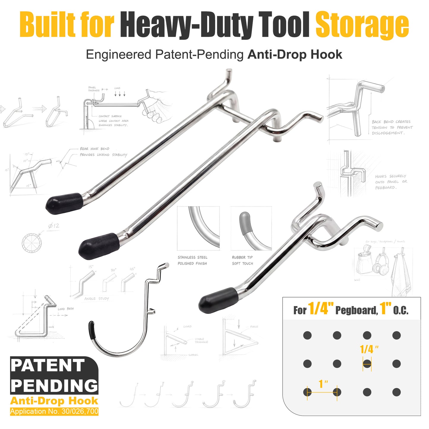 Pegboard Accessory Kit 1