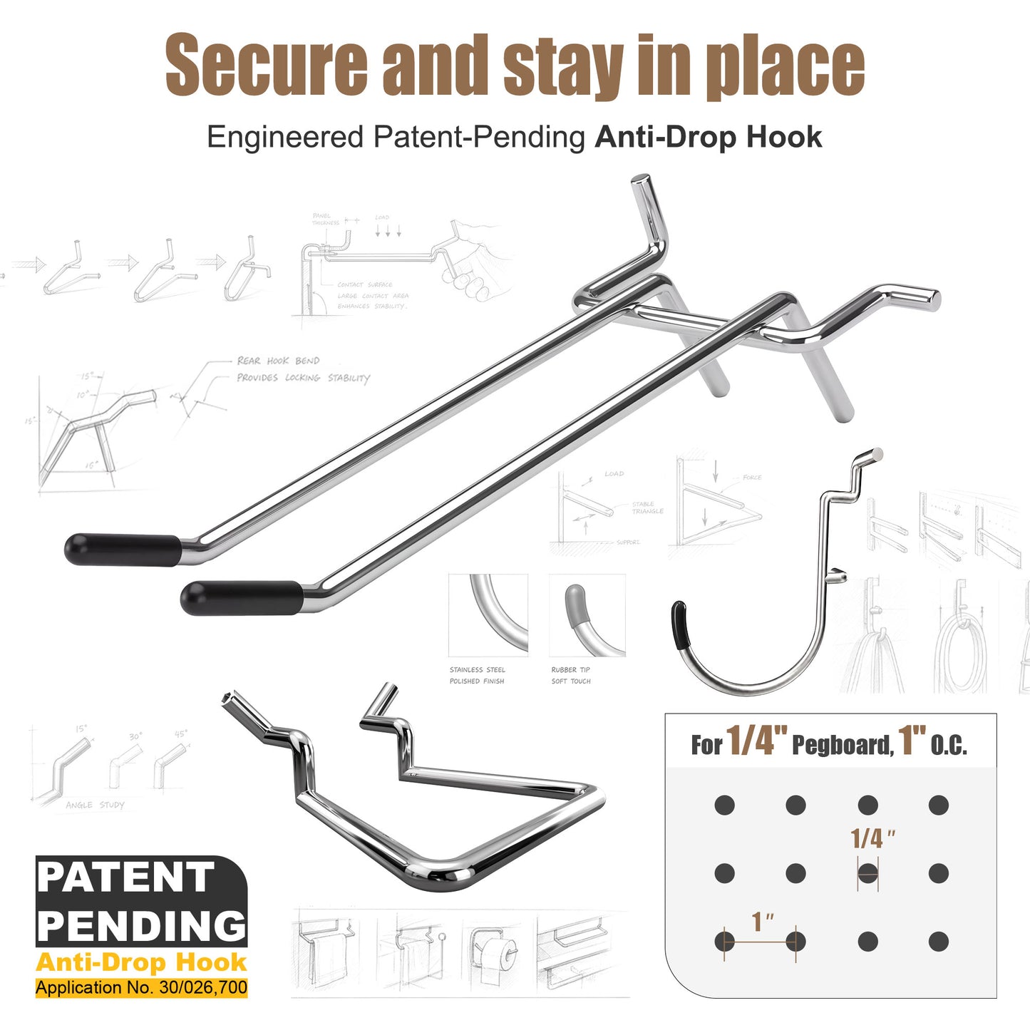 Pegboard Accessory Kit 4