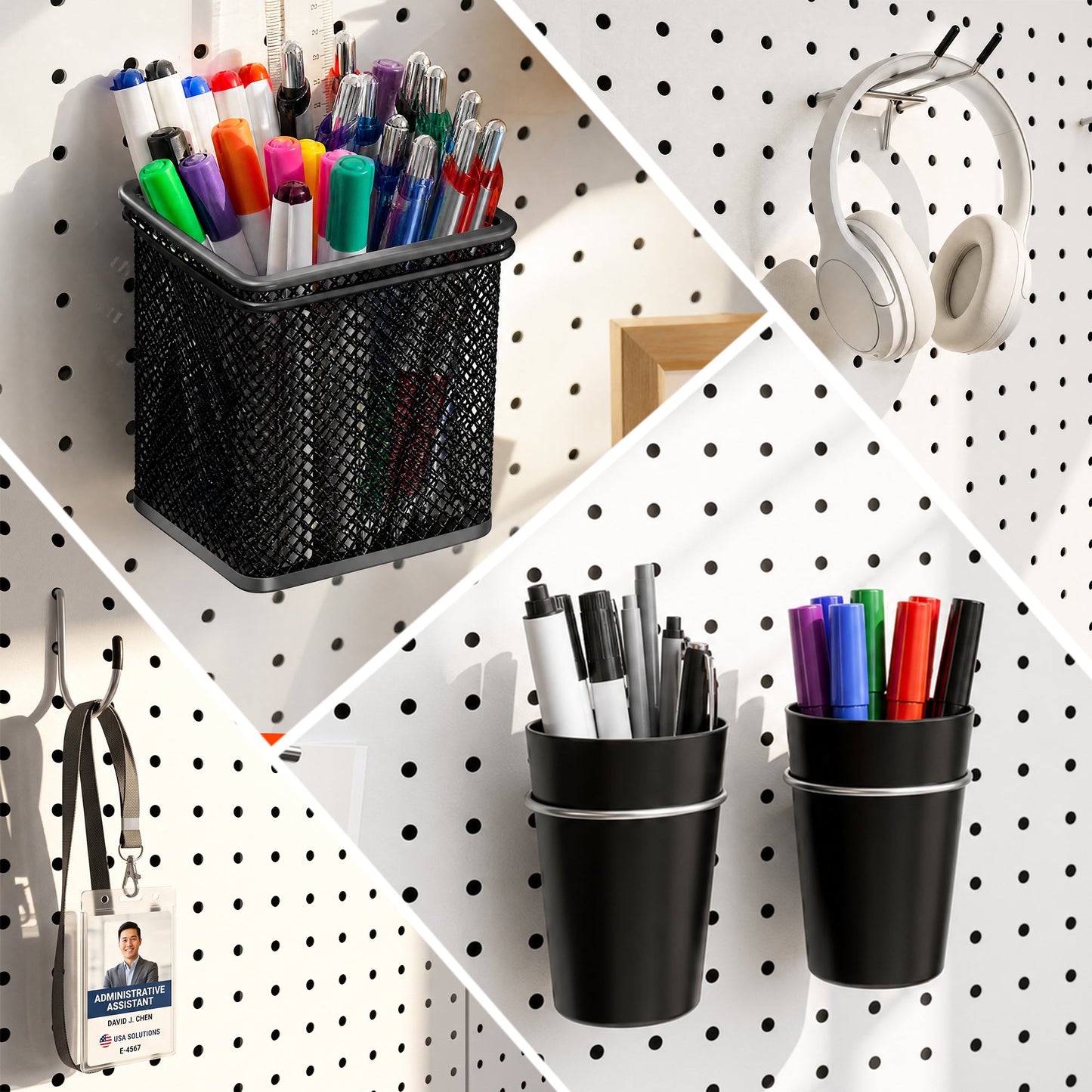 Pegboard Accessory Kit 4
