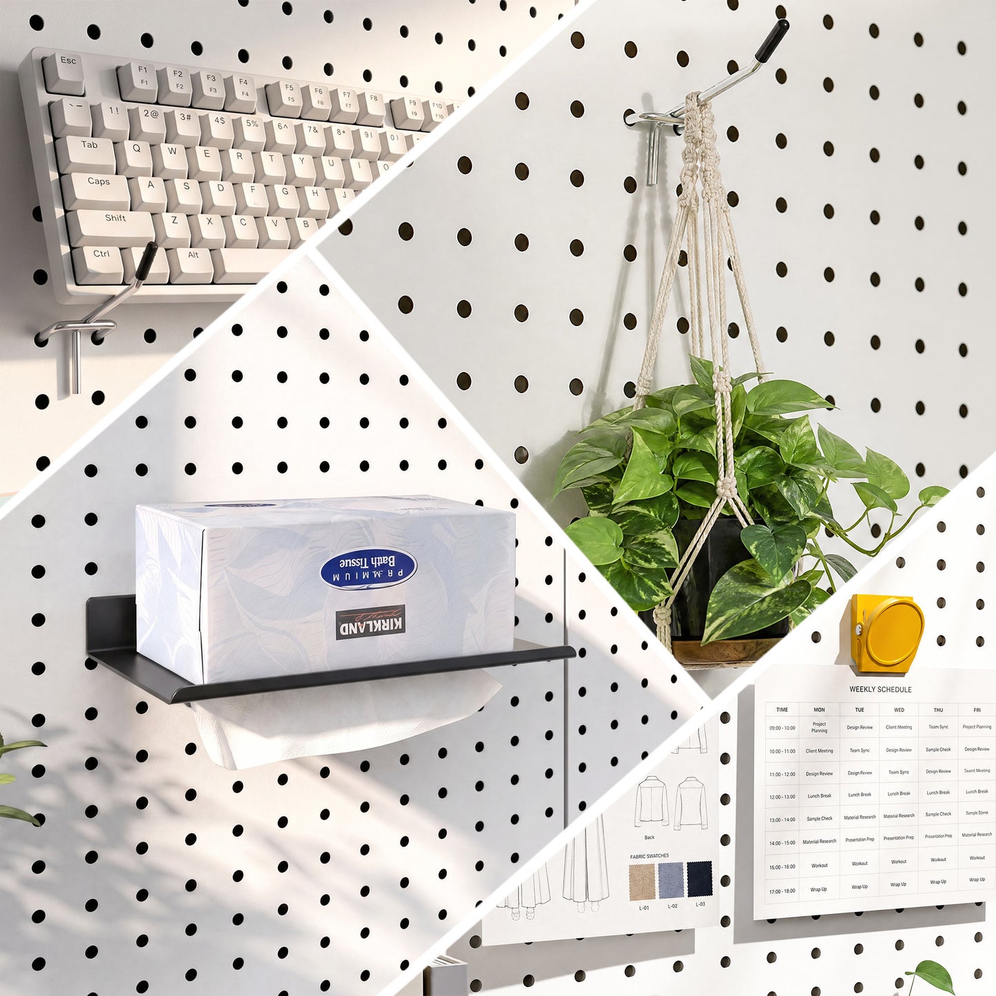 Pegboard Accessory Kit 4