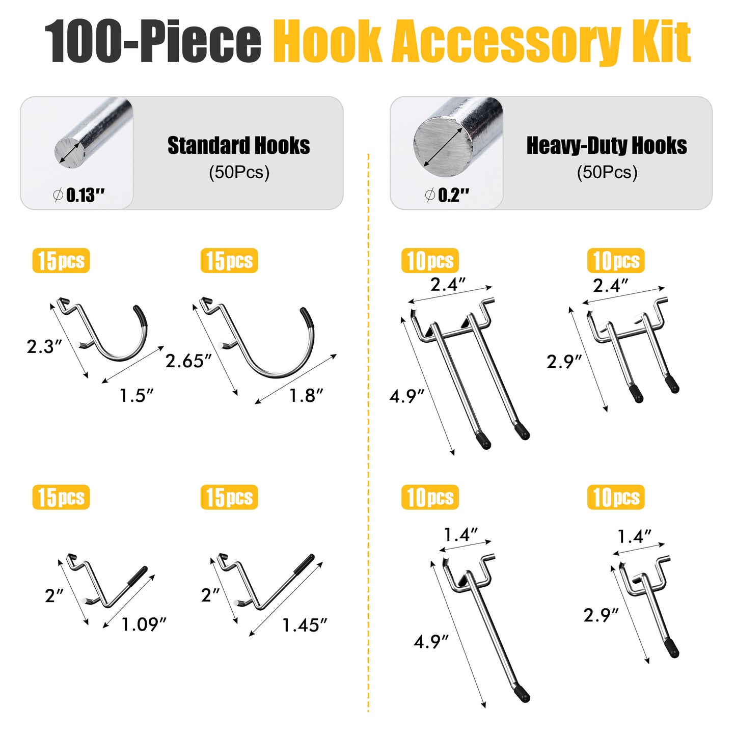 Pegboard Accessory Kit 1