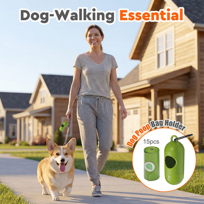 Amoowis Dog Poop Trash Can Outside - Odor Control & Waterproof, 2.7Gal